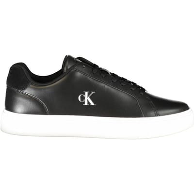Calvin Klein Zwarte Polyurethaan Heren Sneaker
