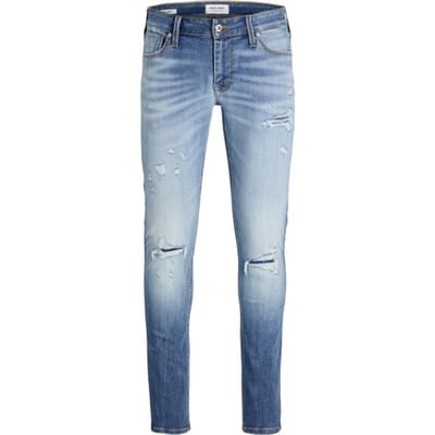 JACK & JONES Liam Seal loose fit - heren jeans - denimblauw