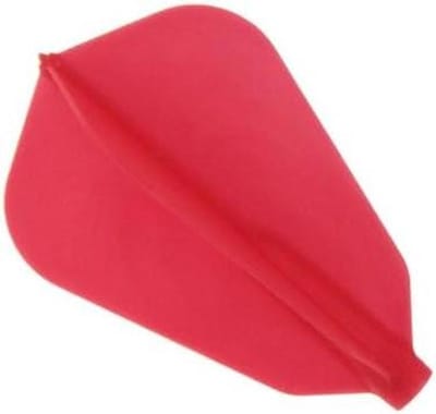Dartvluchten - Vorm vluchten - Darts spel - Speciale Cosmodarts vorm - 6 stuks - Rood