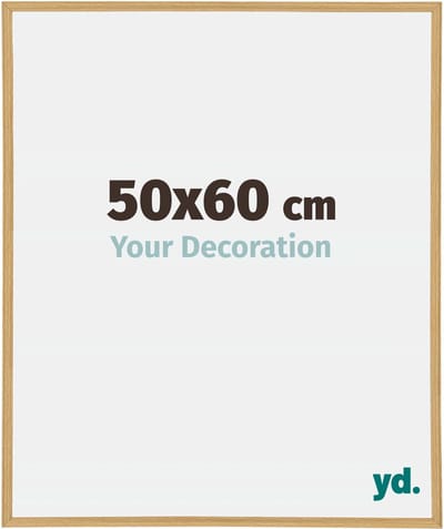 Your Decoration - Fotolijst 50x60 cm - Kunststof - Beuken Licht - Annecy