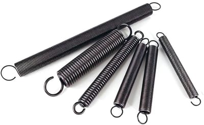 Trekveer met Haken - Verenstaal Spiraalveer - Machine Onderdelen - Hoge Sterkte Taaiheid - 3mm 30mm 200mm