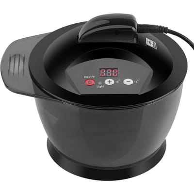USB LCD Tijdsweergave Elektrische Haarcrème Automatische Mixer Haarverf Mengkom