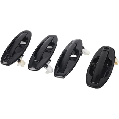 4 STUKS Buitendeurklink 826526000 Auto Vervanging voor Santa Fe GL 2001 2005?2006 black