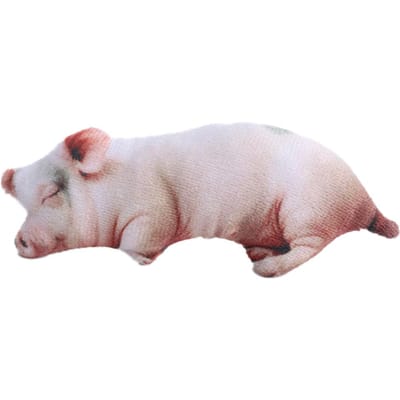 Nieuwe Schattige Gesimuleerde Varkens Pluche Speelgoed Kawaii Hondje Varkenspop Zacht Simulatie Pluche Kussen Kamer Decor Rustgevende Metgezel Verjaardagscadeau white
