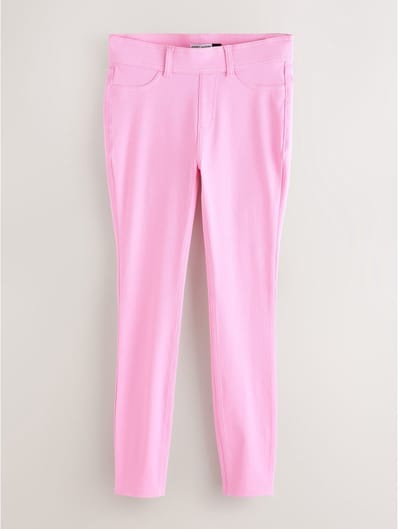 Next - Dames - Jersey denim legging - Roze