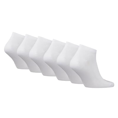 Sokken van katoenmix in set van 6 model 'LOW CUT LOGO COTTON 6P'