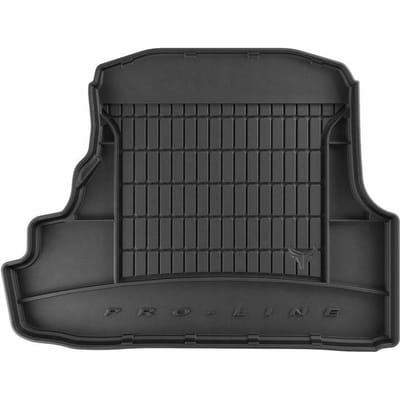 FROGUM Kofferbakmat - Rubber - Geschikt voor MERCEDES C-KLASSE W202 (1993-2001) - Sedan - Organizer functie - Zwart