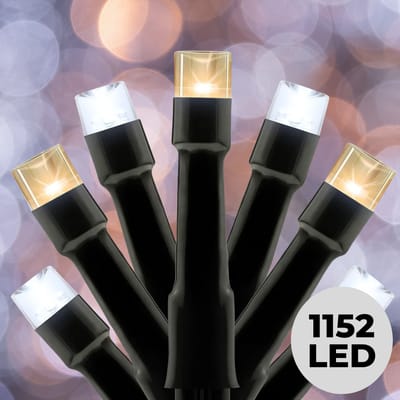 Lomera Kerstboomverlichting - Kerstverlichting - Kerstlampjes - 1152 LED Lampjes - Wit Koelwit Licht - 1490 CM - Kerstverlichting met Timer - 8 Lichtfuncties - Geheugen Verlichting - Binnen en Buiten Gebruik - Ip44