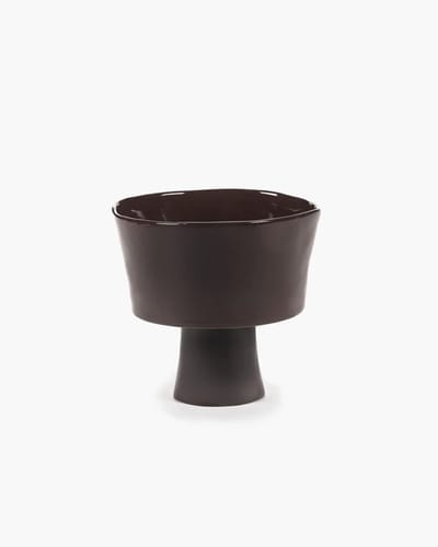 Serax La Mère By Marie Michielssen Serveerschaal Ø30,5 Dark Brown