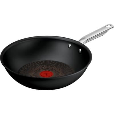 Tefal Experience - Wokpan - 28 cm - Fusion Core - Anti-aanbaklaag - Inductie - Geschikt voor gebruik met metalen spatels