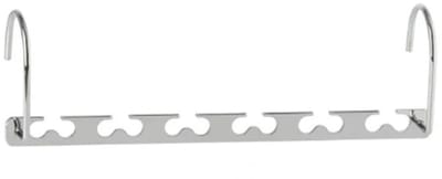 WiseGoods Premium Ruimtebesparende Kledinghanger Metaal - RVS Kleerhangers - 6 Gaten Kleerhanger - Hoge Kwaliteit Kledinghangers