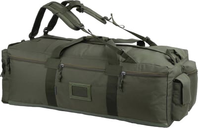 Grote Duffle Bag voor Reizen - 80 Liter Rugzak Stijl met Afneembare Schouderbanden