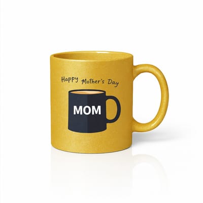 Gouden Moederdag Mok - 330ml - Luxe Cadeau voor de Beste Mama - Goud