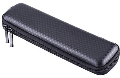 Pennenetui Houder - Stylus Opbergdoos - Veilig Opbergen - Duurzaam EVA Materiaal - 20x6x3.5 cm - Zwart