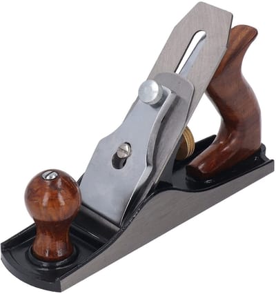 Dailygoods- Handschaaf - Scherp Lemmet - Gladde Basis - Ergonomische Handgrepen - Vaste Structuur - Houtbewerking Gereedschap - Bankschaaf