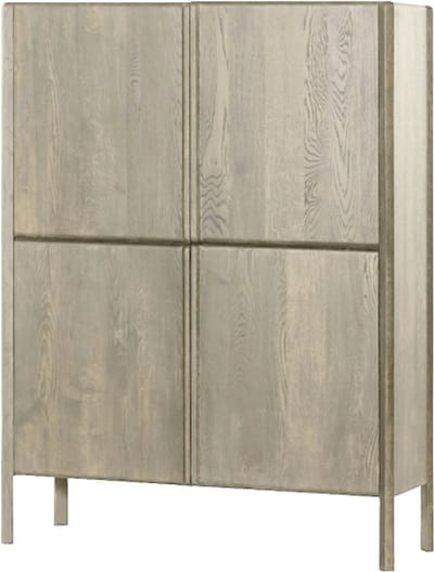Tower Living Amalfi Opbergkast eiken white wash 120x160 cm