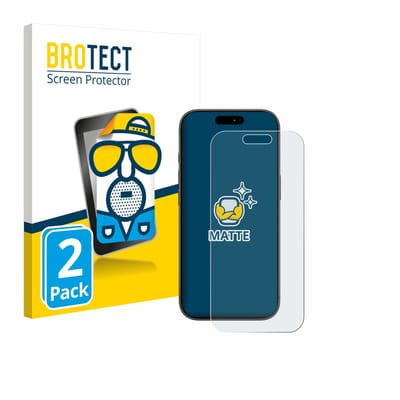 BROTECT - Screenprotector voor Apple iPhone 17 Pro - Folie Beschermfolie matte 2 Stuks