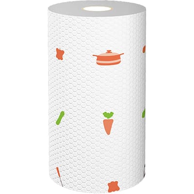 50 STUKS Keukenpapier Nat Droog Gebruik Eenmalig Gebruik Polyester Afwaspapier voor Borden Potten