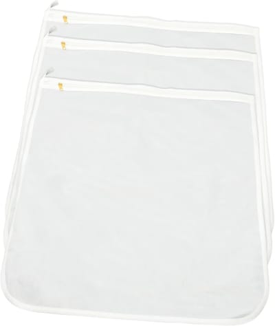 Waszakken Set - Mesh Zakken - Kleding Beschermen - Duurzaam Polyester - 3 Stuks - Wit