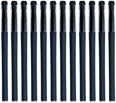 Dailygoods - 0,5 mm fijne punt, zwarte inkt, zacht schrijven, handtekenstiftset, ergonomische handgreep, kantoor-, school- en thuisbenodigdheden, sneldrogend, lichtbestendig, 24 stuks gelpennen