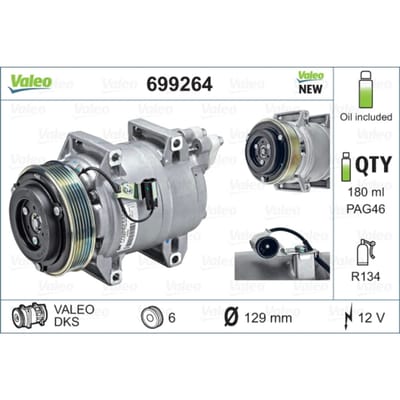 Compressor airconditioning VALEO 699264