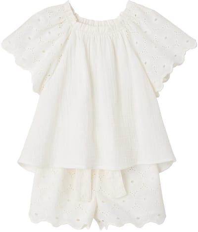 Vertbaudet 2-delige set met short voor meisjes Ella Happy Time