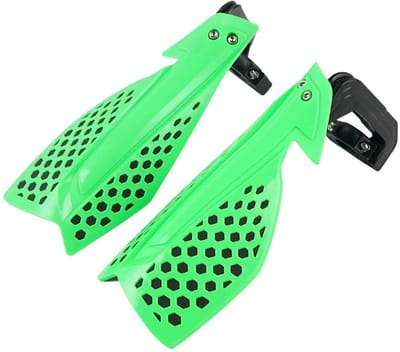 Dailygoods- Handbeschermer Kunststof - Handbeschermers Wind - Voorruit Deflectoren - Stuurbeugel 7/8" - Geschikt voor Motoren - Schokbestendig - Handguard