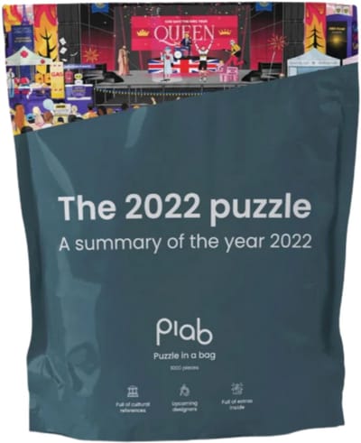 Puzzle in a Bag - Jaaroverzicht 2022 - Puzzel - 1000 stukjes