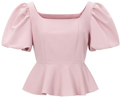 Gimme - The Ariana Top – Stijlvolle Ribgebreide Top – Onmisbare Essential met Structuur - Roze - Maat S