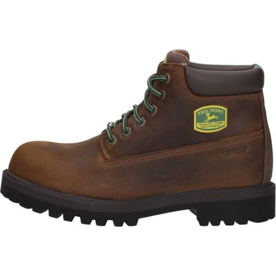 Skechers John Deere: Sergeants - Dozer Veterschoenen Hoog - Donkerbruin - Maat 42