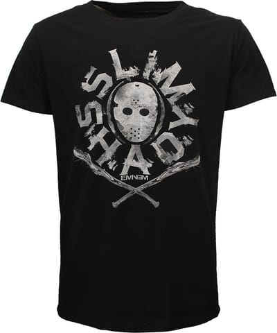 Eminem Slim Shady Masked Spiked Baseball Bats T-Shirt - Officiële Merchandise - S