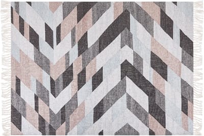 NAKKAS - Jute vloerkleed - Multicolor - 140 x 200 cm - Jute