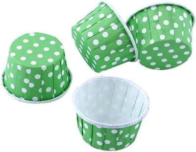 Set van 100 Mini Cupcake Vormpjes van Papier voor Muffins en Desserts, Ideaal voor Verjaardagsfeesten en Bakprojecten