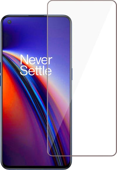Geschikt voor OnePlus Nord 2 / Nord CE Screenprotector - Screenprotector geschikt voor OnePlus Nord 2 / Nord CE Beschermglas - 1 Stuk