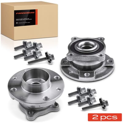 Frankberg 2x Wielnaaf Set Voor voor Toyota Prius W5