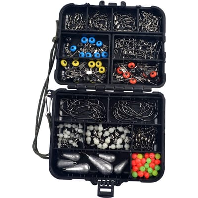177 STUKS Visaccessoires Kit Praktisch Handig Toegankelijk Visgerei Doos voor Buiten