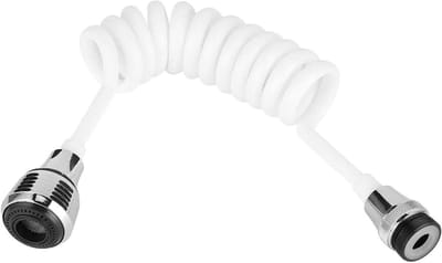Dailygoods- Gootsteenkraan Afneembaar - Kraanverlenger - Intrekbaar - Draagbaar - Verlengstuk - Geschikt voor ronde kraan 24 mm/22 mm
