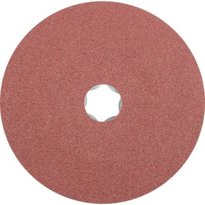 PFERD TOOLS 64190108 Combiclick korrel fiberschijf Ø 125 mm A 80 voor universele toepassingen Diameter 125 mm
