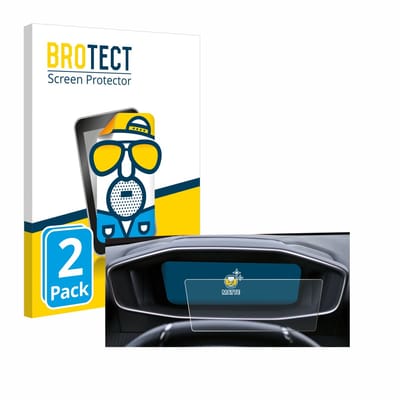 BROTECT - Screenprotector voor Peugeot 2008 2022 Cockpit - Folie Beschermfolie matte 2 Stuks