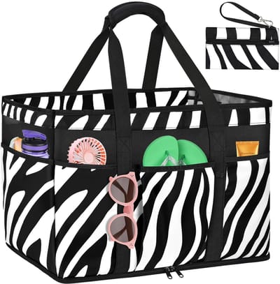 Unyqoos® Ruime Waterbestendige Strand- en Reistas voor Dames met Meerdere Opbergvakken en Comfortabele Handgrepen
