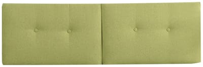 kussen, nachtkastje kussen, zachte hoes, grote rugleuning, Tatami kussen, verwijderbaar en wasbaar, 5 kleuren (kleur: groen met hoofdeinde, maat: 150cm)