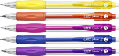 Vulpotlood bic velocity hb 0.7mm assorti | 12 stuks