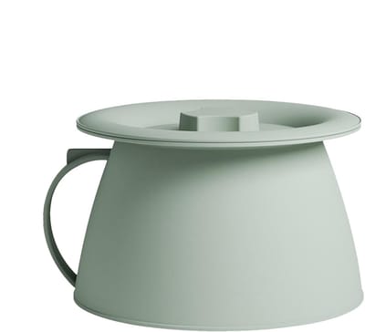 Dailygoods- Urinoir Draagbaar 1,5 l - Toiletemmer met Deksel - Handgreep - Voor Mannen/Vrouwen/Jongens/Meisjes - Comfortabel Ontwerp - Polypropyleen