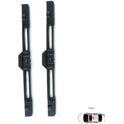 BSR2 2 Stuks Zonnedak Zonnescherm Gordijn Rechterkant Schuifschuifklemmen voor BMW 3 Serie E46 1997-2006 54138246025