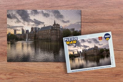 Puzzel Den Haag - Binnenhof - Wolken - Legpuzzel - Puzzel 1000 stukjes volwassenen