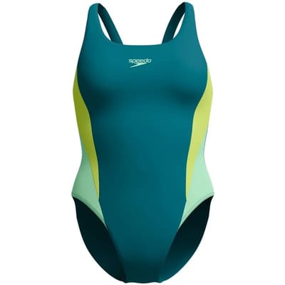 Dames zwempak uit 1 stuk Speedo Colourblock 2.0