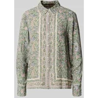 regular fit blouse van viscose model 'Kana'