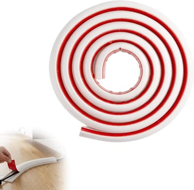 Flexibele PVC Kabelgoot Wit Zelfklevend 1 m - Brandwerend en Aanpasbaar voor Muur, Hoeken en Kabelbeheer in Woon- en Werkruimtes