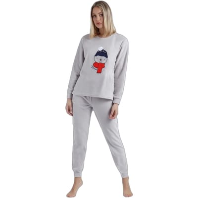 Dames pyjama met lange mouwen Admas Morning Mouse