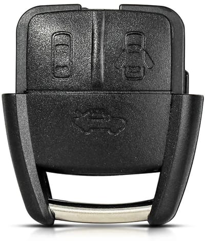 XEOD Autosleutelbehuizing - sleutelbehuizing auto - sleutel - Autosleutel / Geschikt voor: Opel & Chevrolet 3 knops